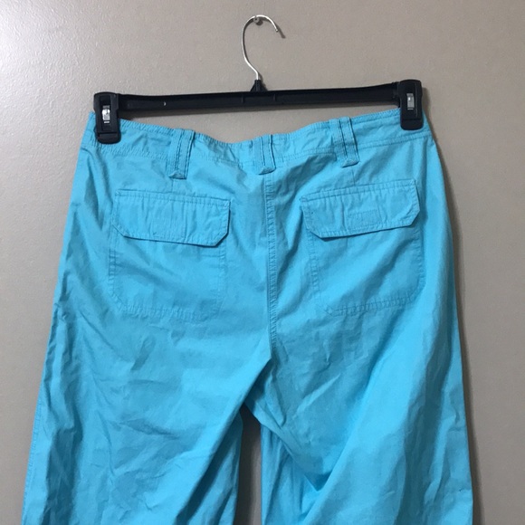 Liz Claiborne Blue Cargo Chino Pants - Picture 2 of 8